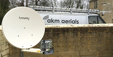 satellite broadband Lyneham